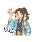 新撰組 日常 刀 壬生浪士組 ギャグ (小)（個別スタンプ：24）