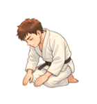柔道 空手 男子 部活 スポーツ 面白い（個別スタンプ：20）