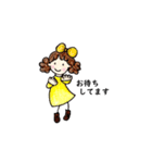 くるくるパー子の毎日使えるスタンプ（個別スタンプ：6）