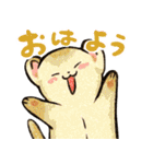 フェレットと一緒の日々2（個別スタンプ：1）