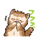 フェレットと一緒の日々2（個別スタンプ：6）