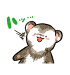 フェレットと一緒の日々2（個別スタンプ：18）