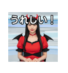 悪魔のコスプレ女子（個別スタンプ：24）