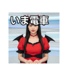 悪魔のコスプレ女子（個別スタンプ：27）