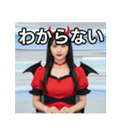 悪魔のコスプレ女子（個別スタンプ：30）