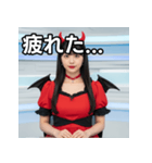 悪魔のコスプレ女子（個別スタンプ：31）