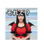 悪魔のコスプレ女子（個別スタンプ：39）