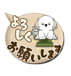 シーズー犬 「毎日送りやすい」カラフル第2（個別スタンプ：24）