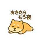 動かない柴犬の気持ち、代弁します。（個別スタンプ：12）