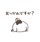 太りすぎた鶴5（個別スタンプ：25）