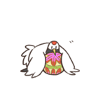 太りすぎた鶴5（個別スタンプ：35）