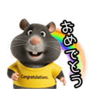 ハムスターのきもち 第2弾（個別スタンプ：6）