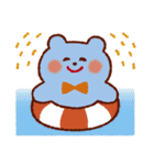 虹色くまさんスタンプ（個別スタンプ：16）