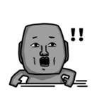 しゃべらないモアイ（個別スタンプ：37）