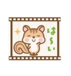 動く！フィルムでシマリスのシマさん敬語（個別スタンプ：7）