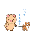 ゆるダルい ぶーぶーちゃん 10周年スタンプ（個別スタンプ：3）