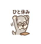 しずシュナのほっこり読書タイム（個別スタンプ：8）