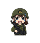 可愛い陸上自衛官スタンプ（個別スタンプ：19）