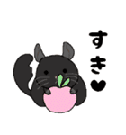 チンチラちゃんがいっぱい！【第二弾】（個別スタンプ：1）