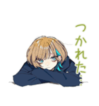 テキトー返信★クールな女子（個別スタンプ：28）