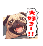 パグおじ（個別スタンプ：23）