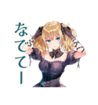 あなたに夢中♡金髪ゴスロリツインテ女子（個別スタンプ：31）