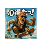 夏だ！サマー爺！（個別スタンプ：22）