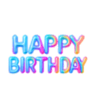 組み合わせ♡おめでとう♡夏 HappyBirthday（個別スタンプ：29）