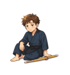 剣道 男子 部活 スポーツ 面白い（個別スタンプ：6）