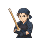 剣道 男子 部活 スポーツ 面白い（個別スタンプ：7）