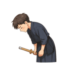 剣道 男子 部活 スポーツ 面白い（個別スタンプ：20）