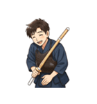 剣道 男子 部活 スポーツ 面白い（個別スタンプ：21）