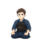 剣道 男子 部活 スポーツ 面白い（個別スタンプ：23）