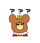 ひげクマキング（個別スタンプ：27）