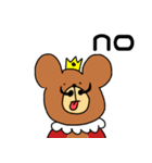 ひげクマキング（個別スタンプ：29）