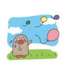 とらくんと4（個別スタンプ：15）
