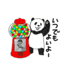 てきとーパンダのハワイアンスタンプ（個別スタンプ：24）