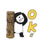 てきとーパンダのハワイアンスタンプ（個別スタンプ：30）