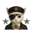 Garage Rockin'な猫たち vol.1（個別スタンプ：16）