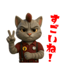 Garage Rockin'な猫たち vol.1（個別スタンプ：36）
