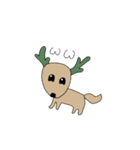 COLORFUL HORN DEERS（アニメーション）（個別スタンプ：3）