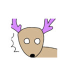 COLORFUL HORN DEERS（アニメーション）（個別スタンプ：9）
