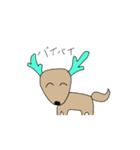 COLORFUL HORN DEERS（アニメーション）（個別スタンプ：11）