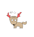 COLORFUL HORN DEERS（アニメーション）（個別スタンプ：12）