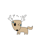 COLORFUL HORN DEERS（アニメーション）（個別スタンプ：15）