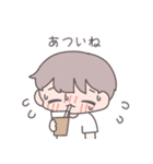 【夏】ひたすら彼女を愛でる（個別スタンプ：3）