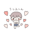 【夏】ひたすら彼女を愛でる（個別スタンプ：13）