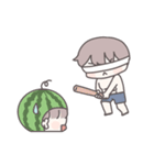 【夏】ひたすら彼女を愛でる（個別スタンプ：20）