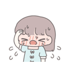 【夏】ひたすら彼氏を愛でる（個別スタンプ：7）