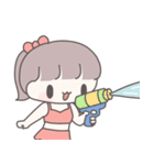 【夏】ひたすら彼氏を愛でる（個別スタンプ：15）